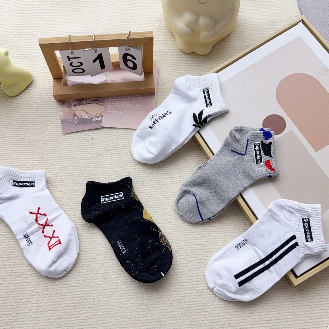 XQ-11 十双男袜休闲时尚简约船袜