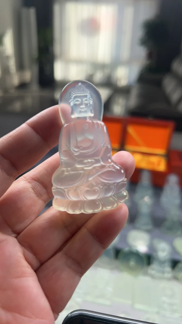 精品岫玉高冰吊坠