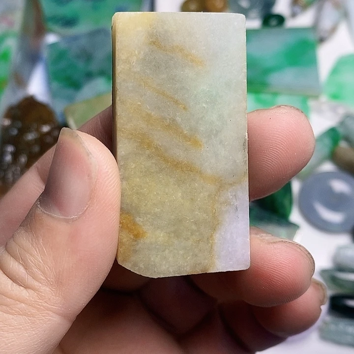 翡翠散珠天然翡翠A货挂件