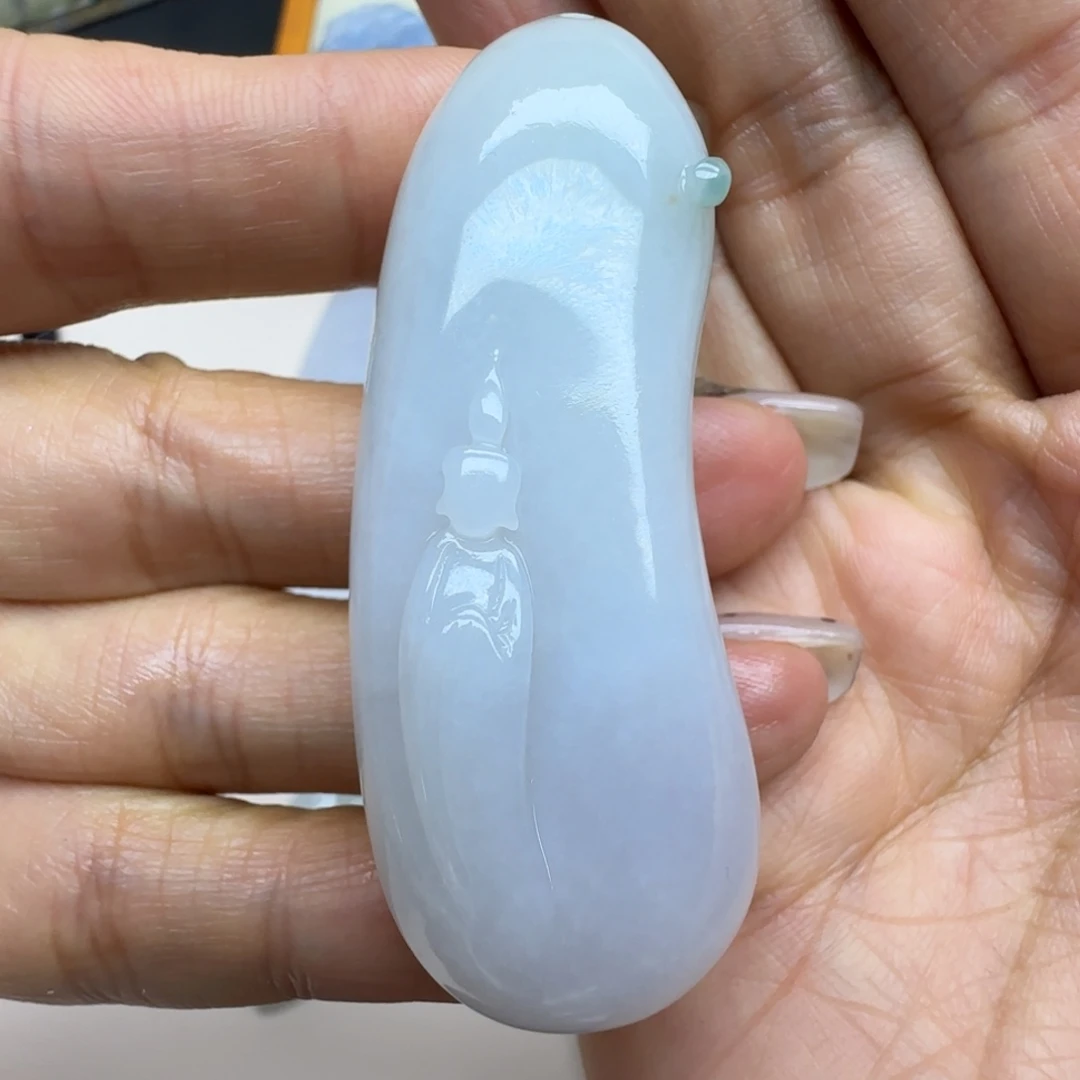 翡翠未镶嵌颈饰无相