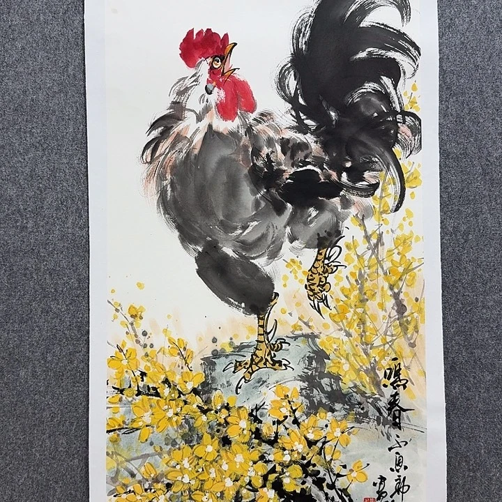 国画娄鹏老师手绘作品