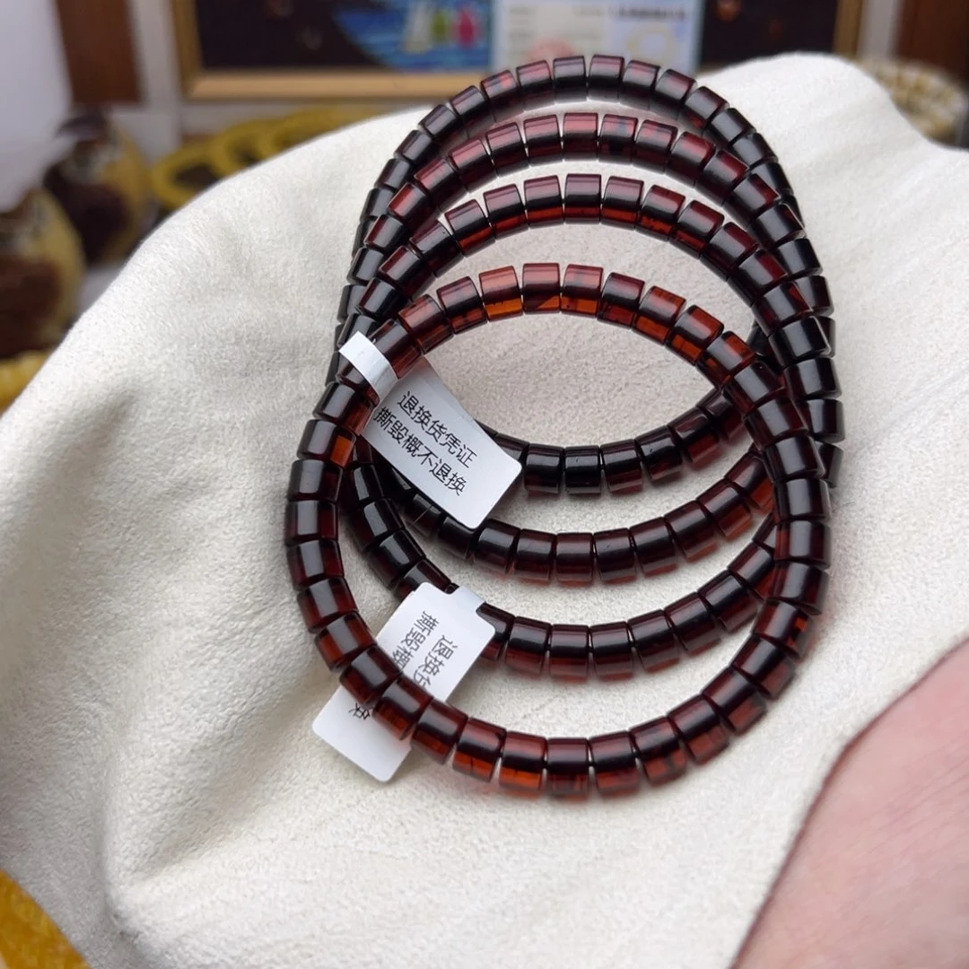 琥珀裸石未镶嵌7血珀直切 多样发其一