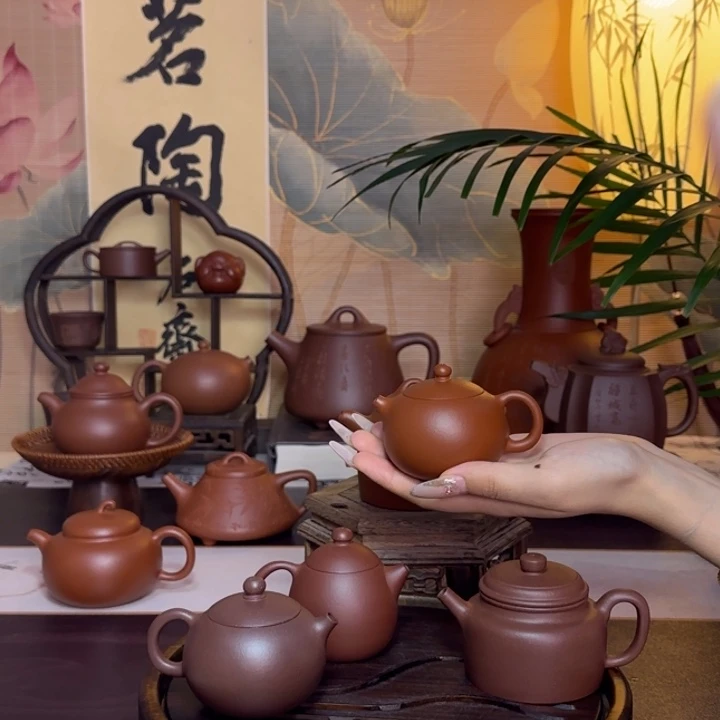 茶壶紫砂手艺人微瑕壶