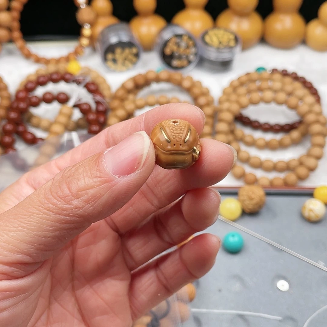 【闪购商品】猴头核桃手串两**鱼猴头核桃精品单籽