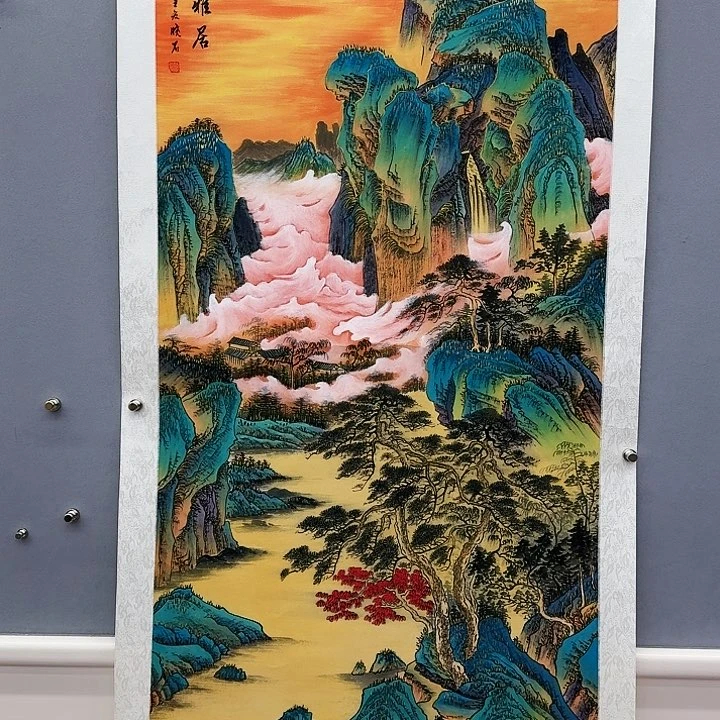 国画书法作品多次参加