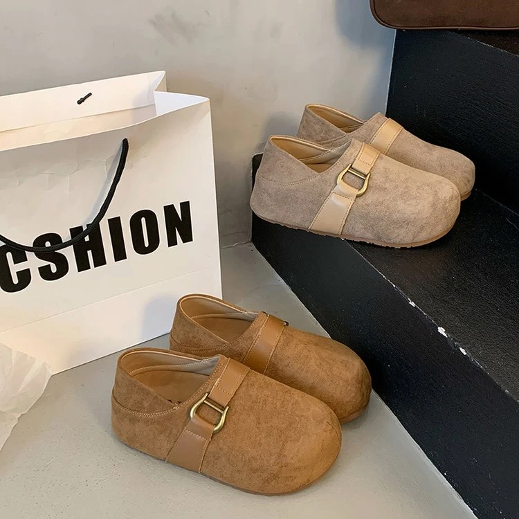 伊胞sj勃肯鞋小个子5cm增高厚底2025春季新款百搭韩版休闲时尚松