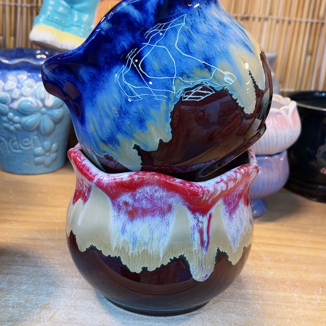 【闪购商品】陶瓷花盆