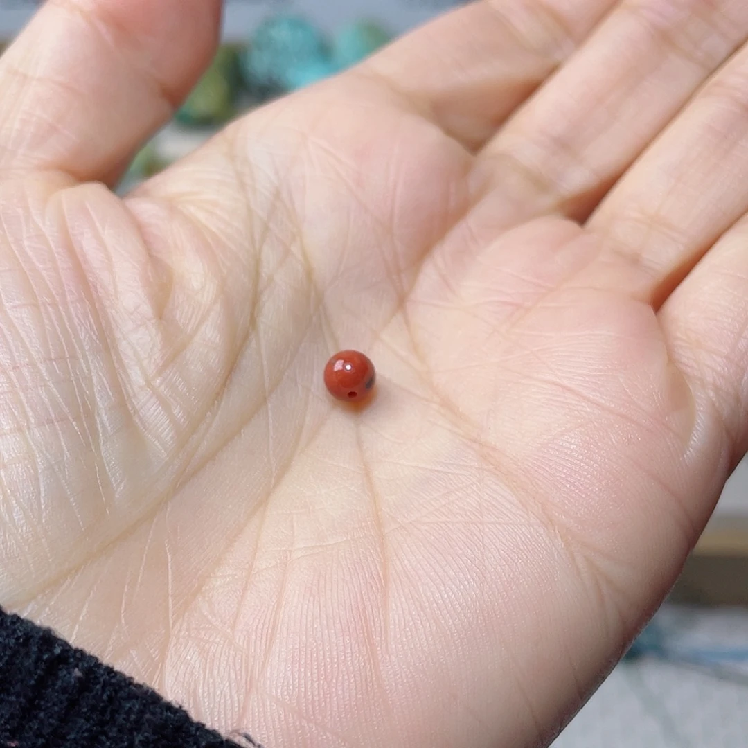 缺***圈南红玛瑙未镶嵌配饰