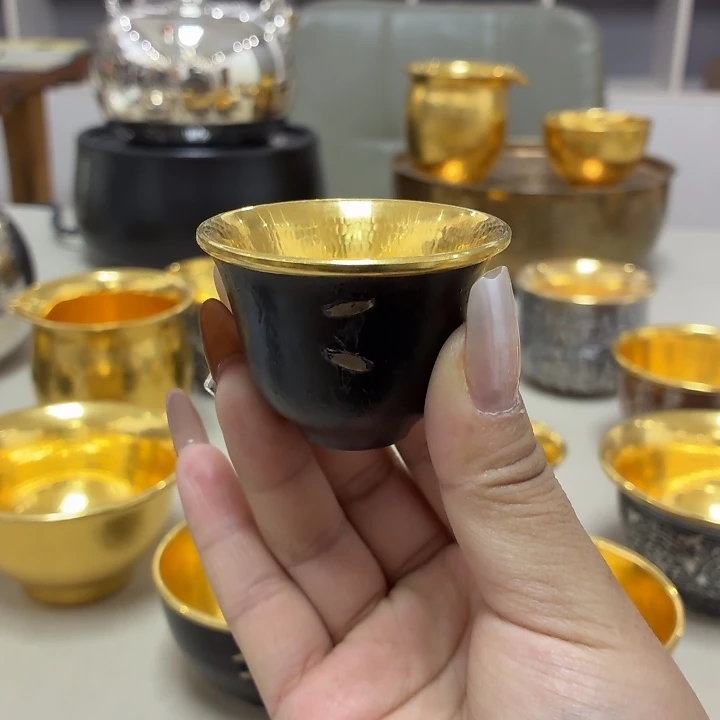 李小鹤铁包金铃铛杯35毫升