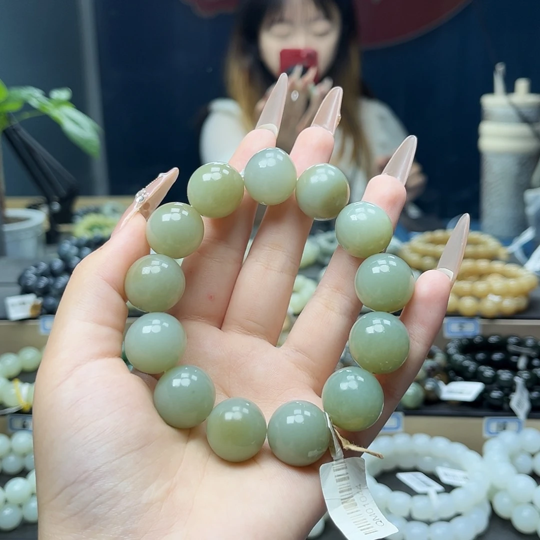 解***足手链未镶嵌和田玉