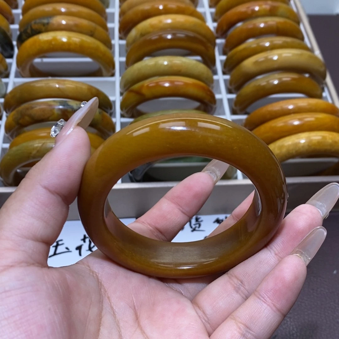 合金蛇纹石玉手镯