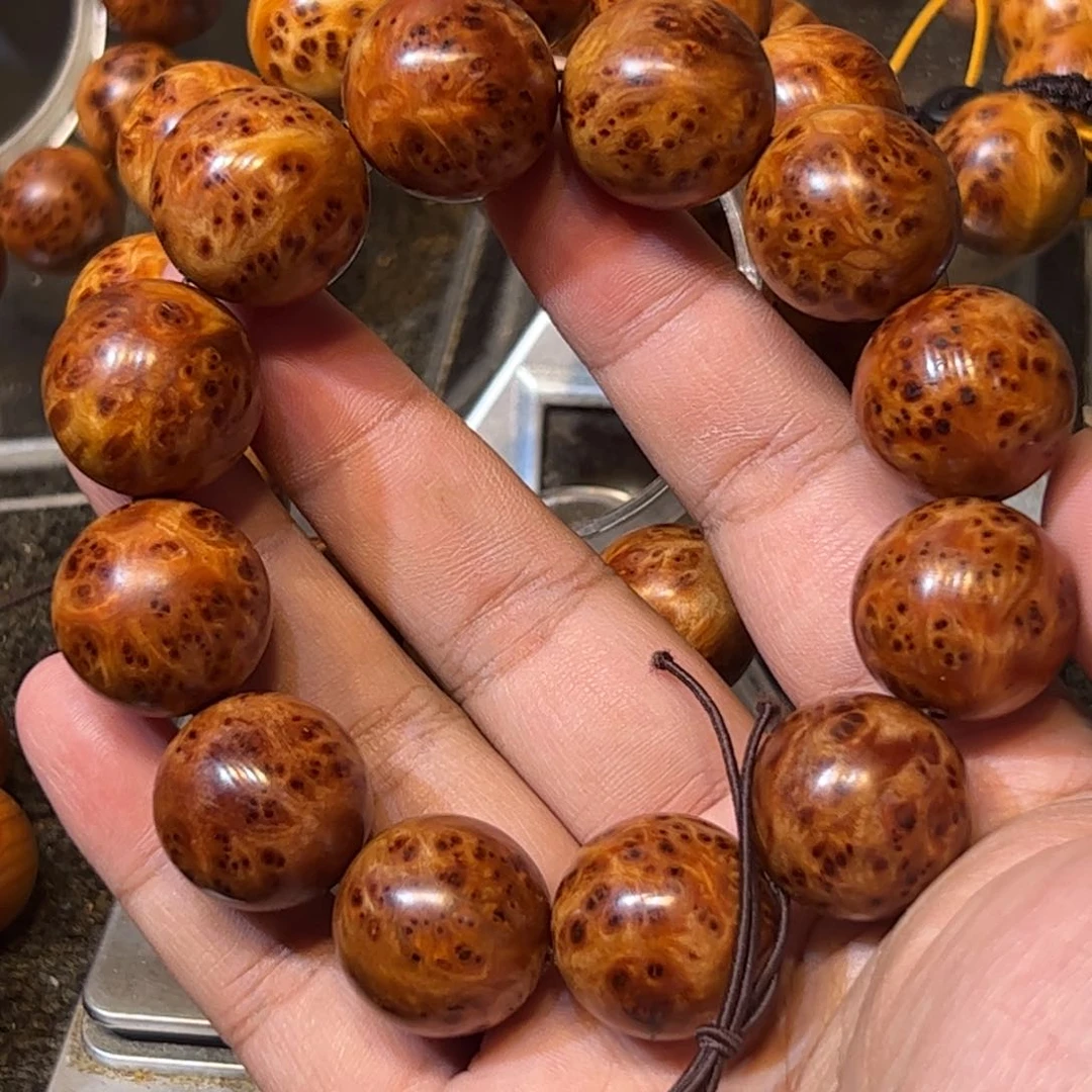 柏木（崖柏）手串/手链2.0陈化黑金刚瘤疤手串