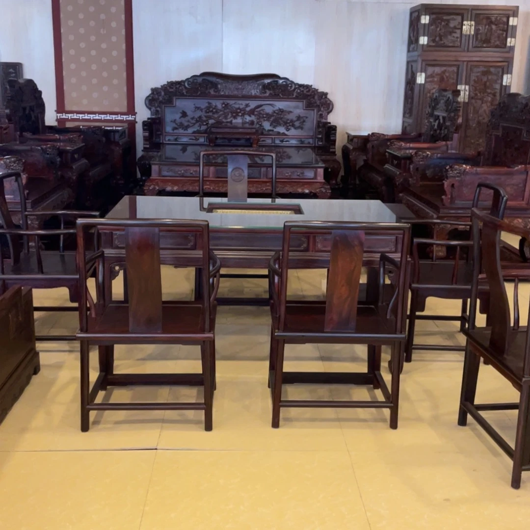 红酸枝木类成套家具