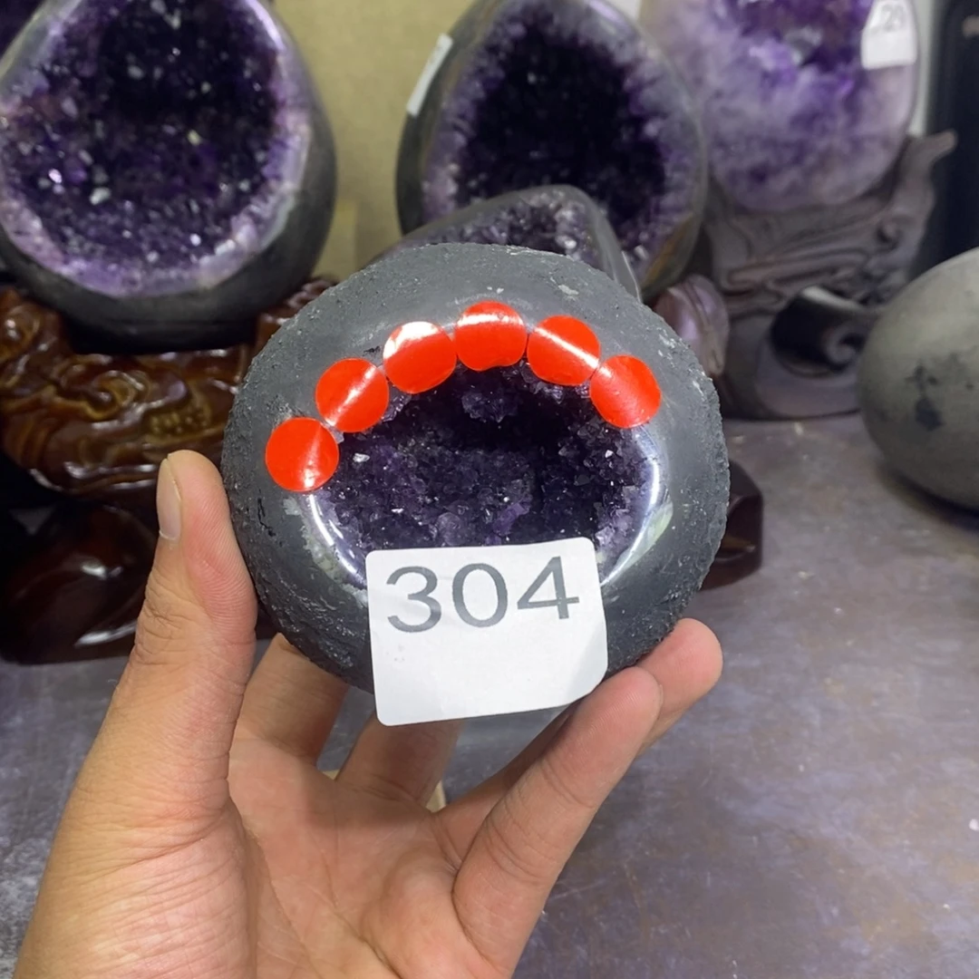 未镶嵌珠宝半成品紫晶304