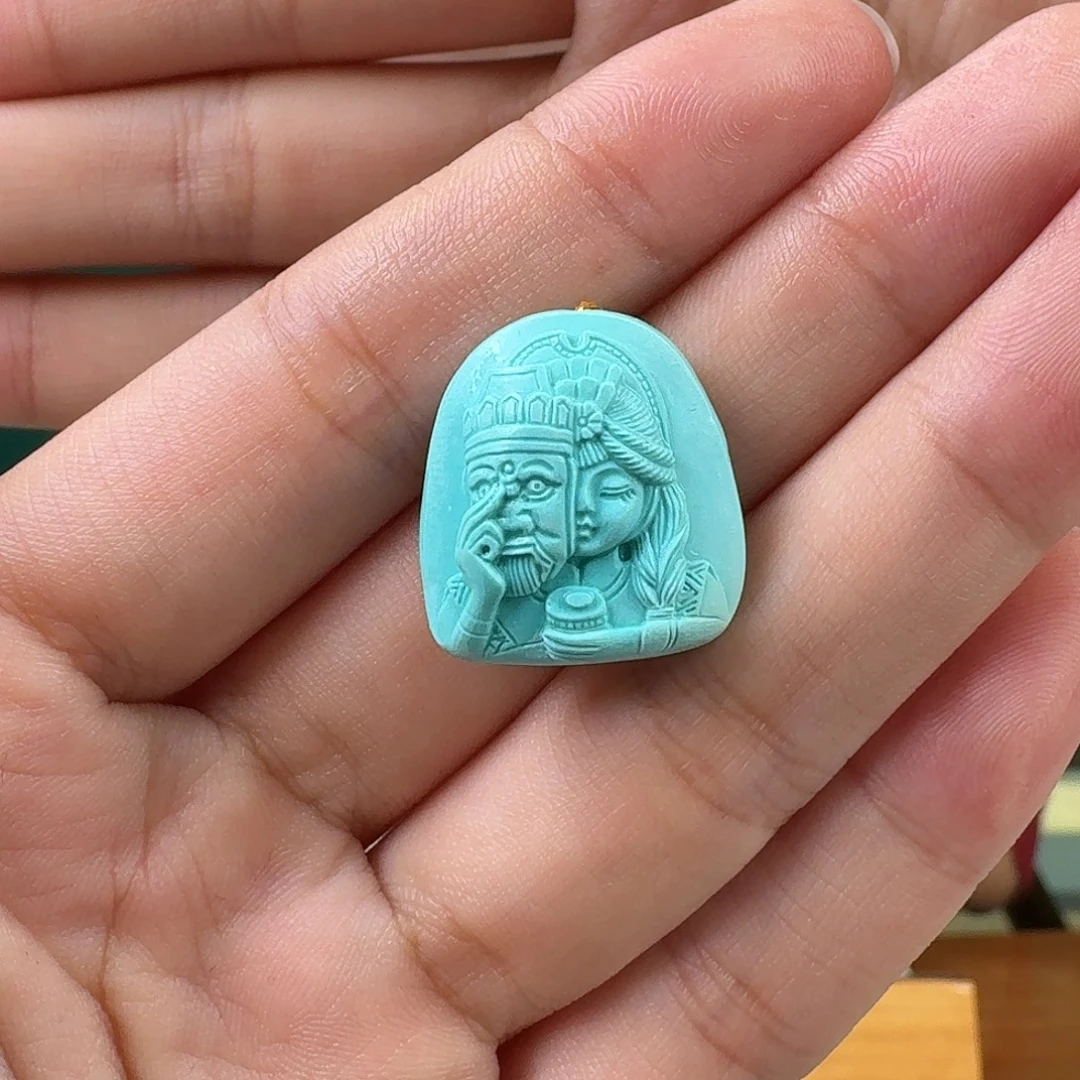 绿松石未镶嵌珠宝奇石