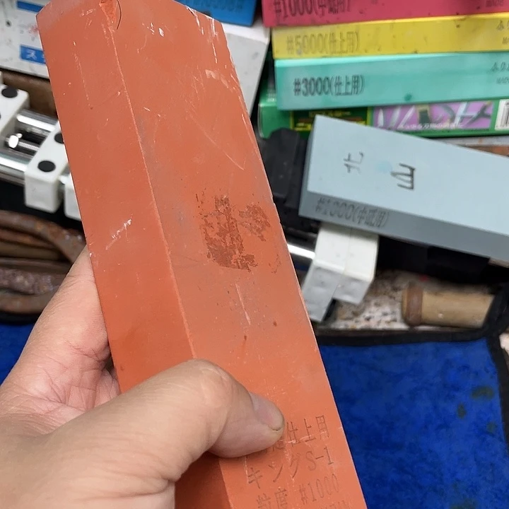 一*的磨刀石下铁快瑕疵好用