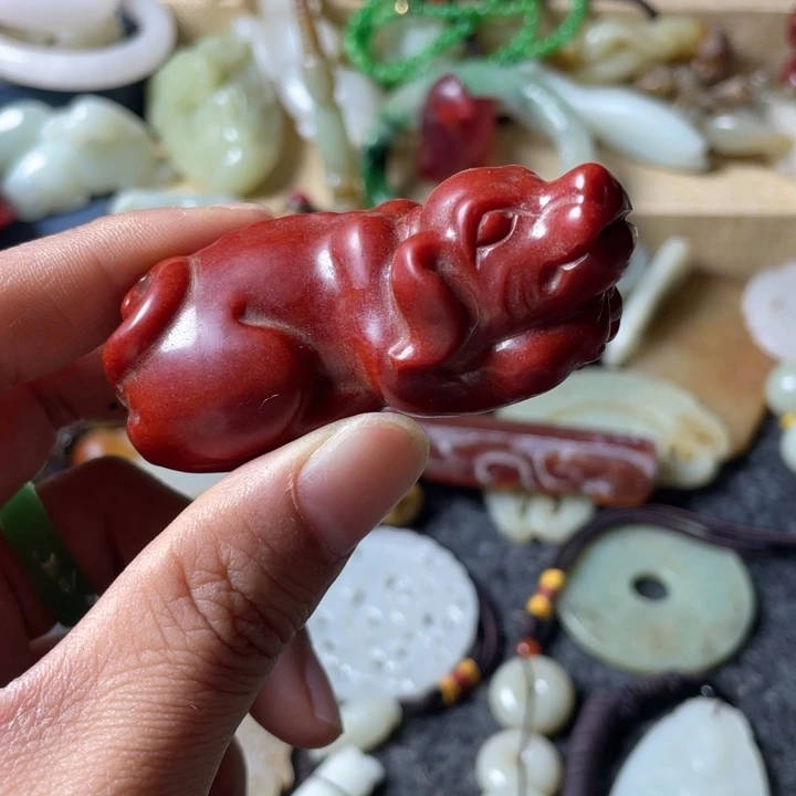 和田玉未镶嵌吊坠(不含链)