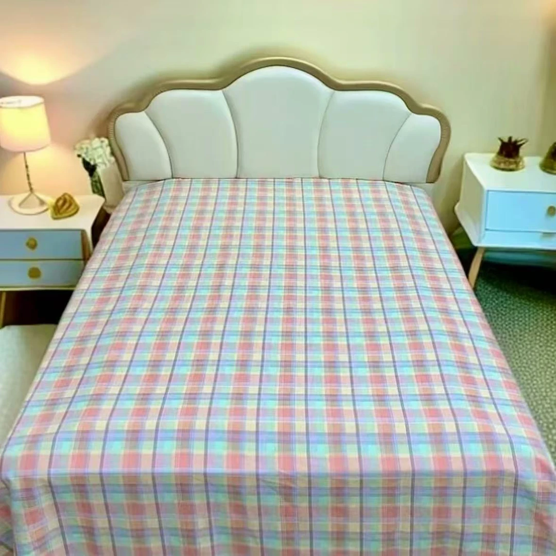 沐彩 加厚加密棉麻大帆布老粗布 贴身柔软吸汗透气枕套床单