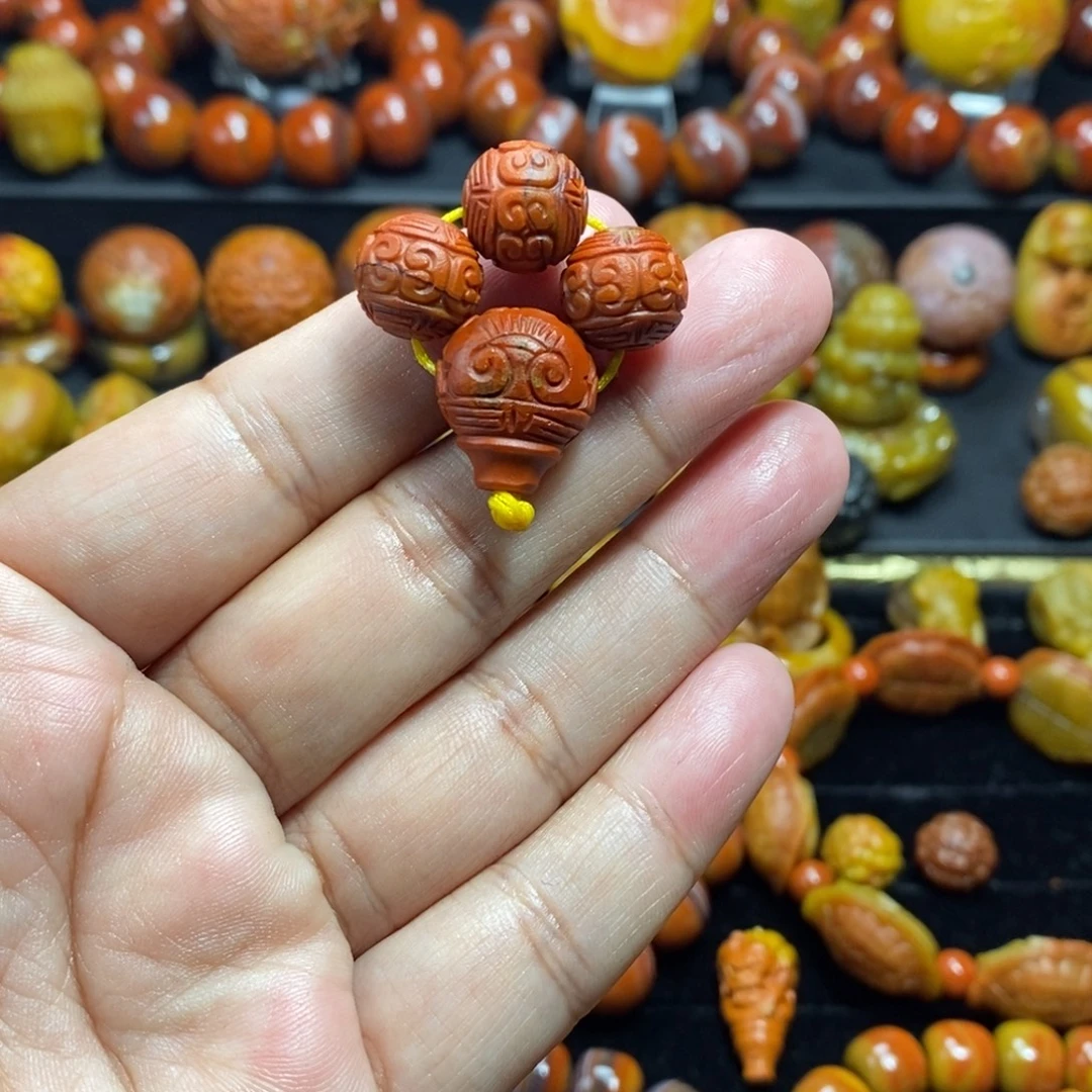 玛瑙/玉髓未镶嵌战国红战国红11.4配饰