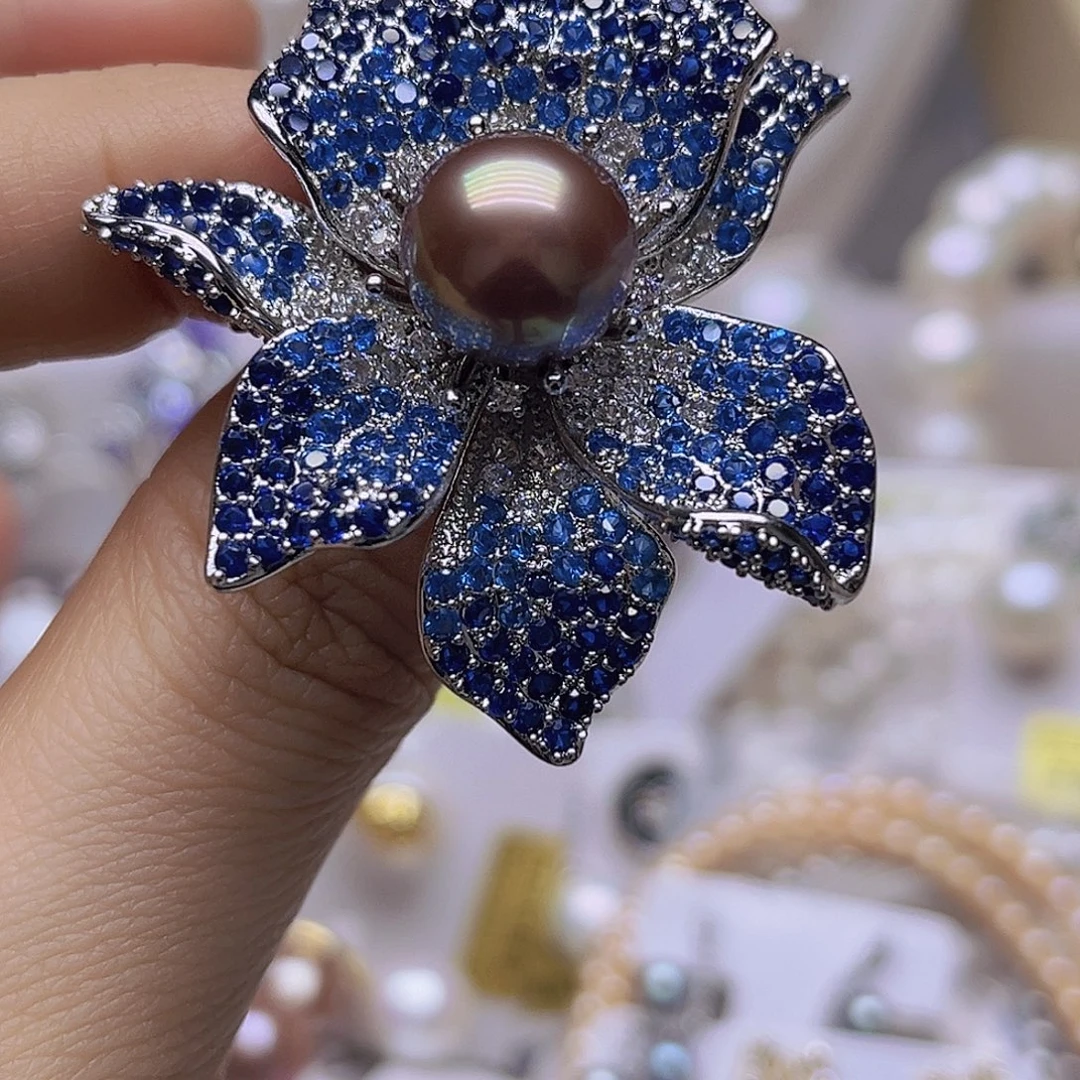 淡水珍珠吊坠或者耳钉未镶嵌