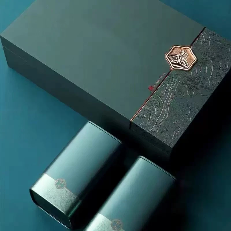 初采-碧螺春浓香型绿茶茶叶礼盒装【两款颜色随机发】