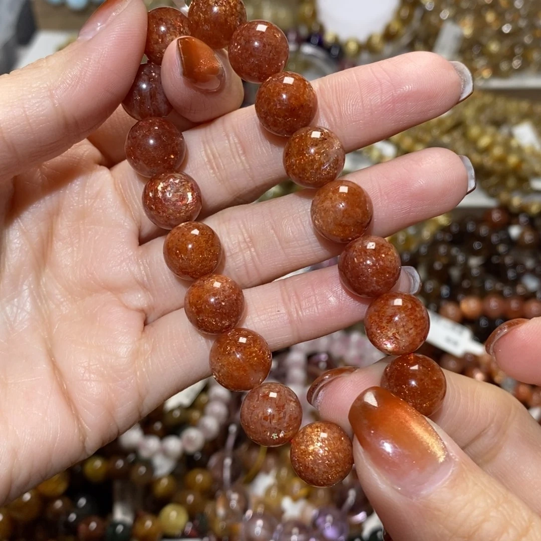 长石手串未镶嵌手串