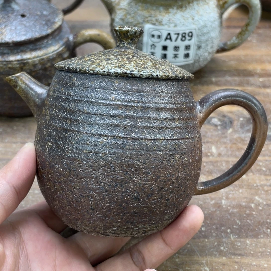 纯手工柴烧茶壶茶具