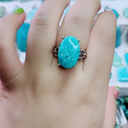 未镶嵌绿松石珠宝奇石