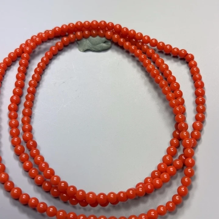 南红玛瑙3mm多圈未镶嵌