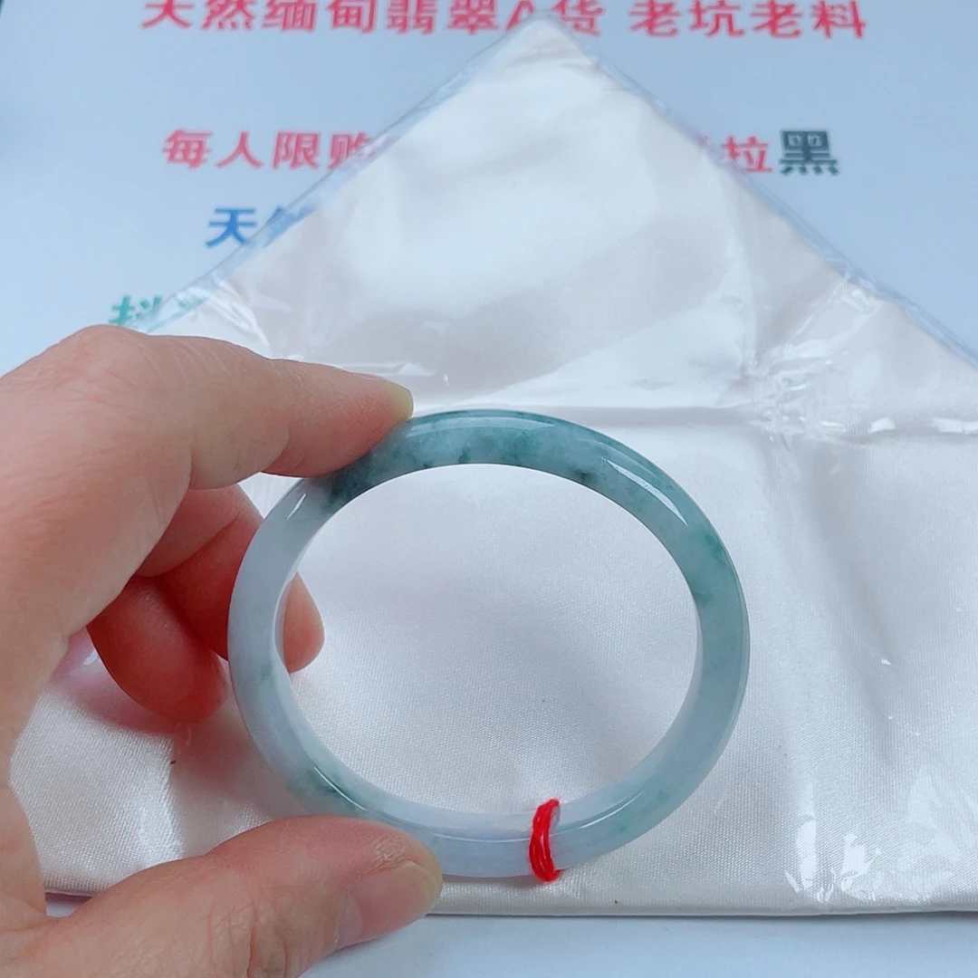 翡翠未镶嵌手镯天然翡翠手镯54