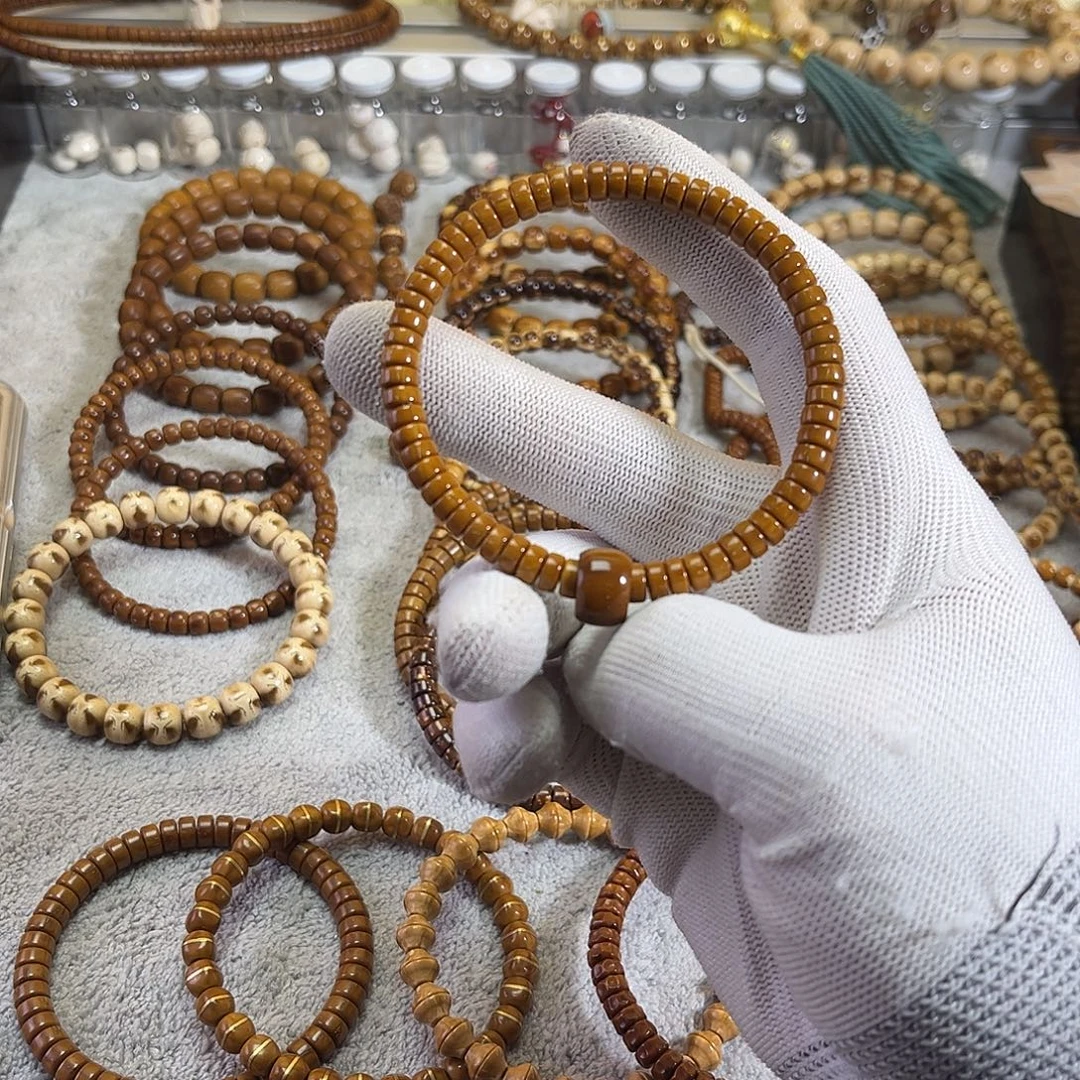 紫金鼠手串黄金甲鼠片带跑环