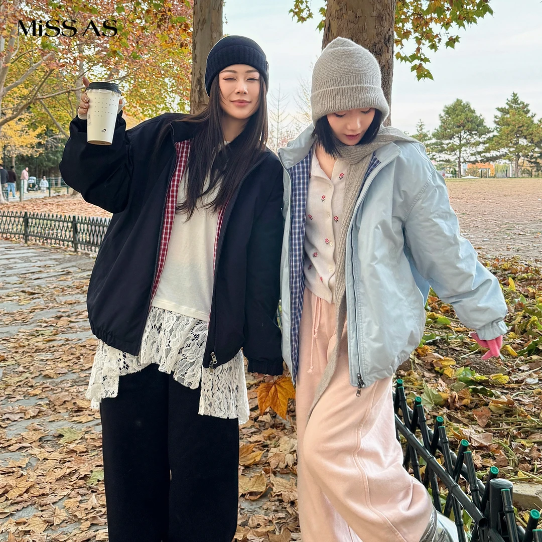 【Havvind】双面穿翻领拉链阿比斯库鹅绒服25秋冬