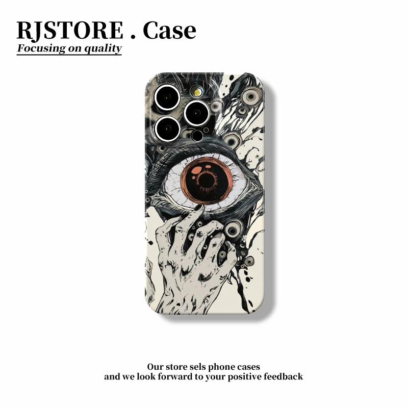 奥菲顿克苏鲁眼球适用iphone1615菲林14手机壳华为vivo小米oppo套