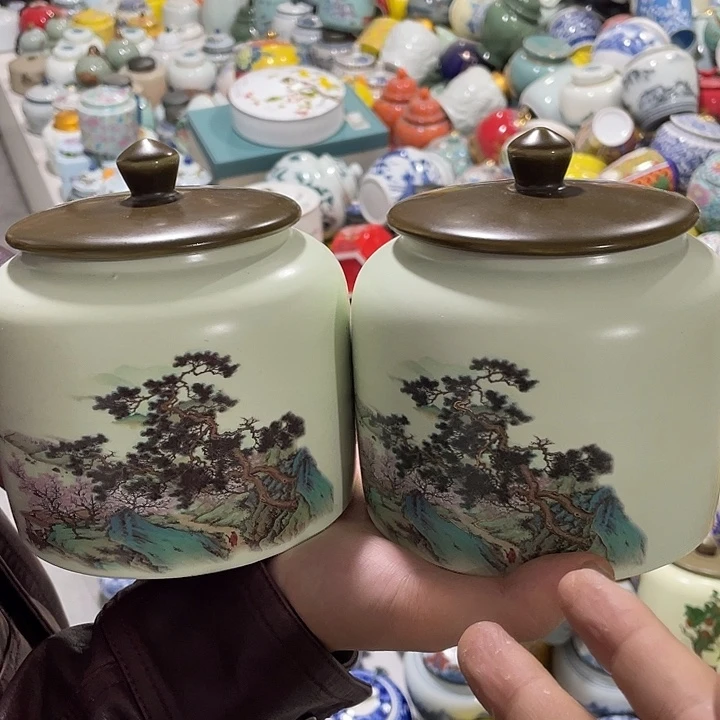 陶瓷罐茶叶罐密封罐