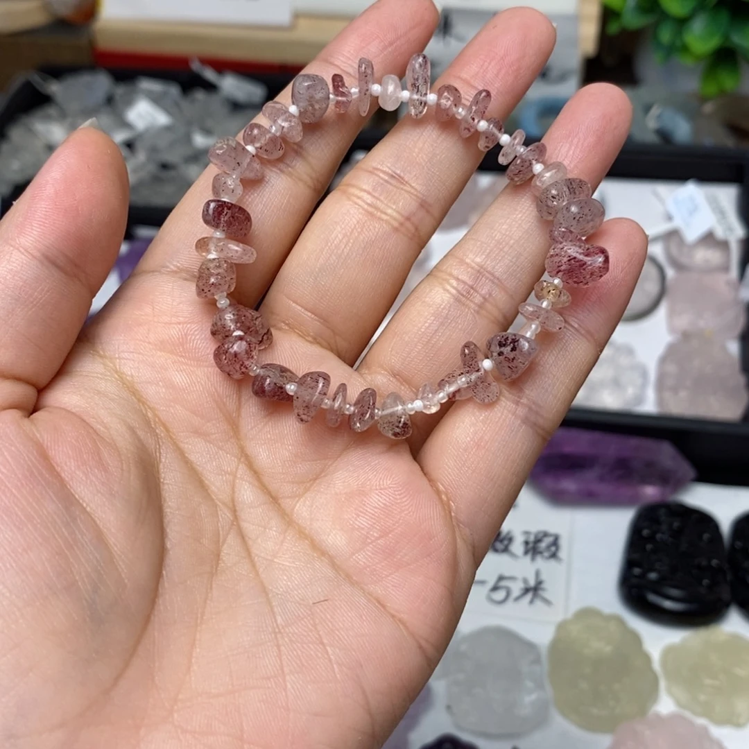 未镶嵌水晶颈饰草莓串