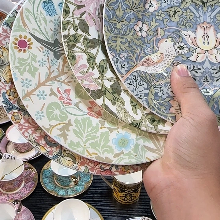 瓷片餐盘餐盘四个