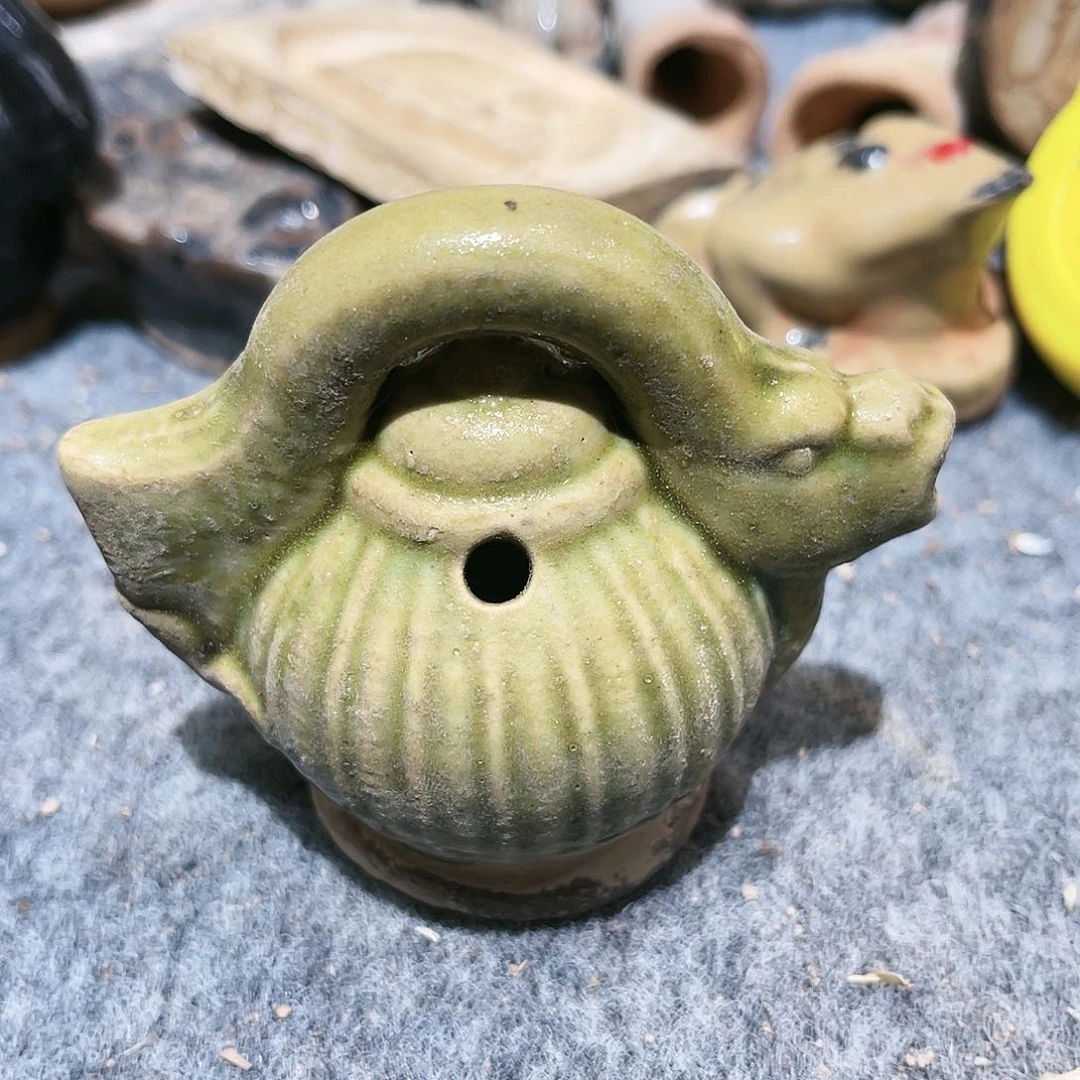 瓦当摆件茶台的一
