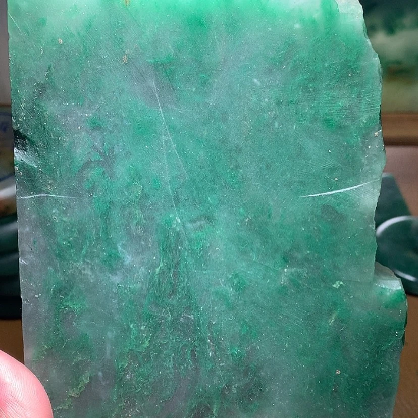 【闪购商品】定制石英质玉（非洲翠）幸***人