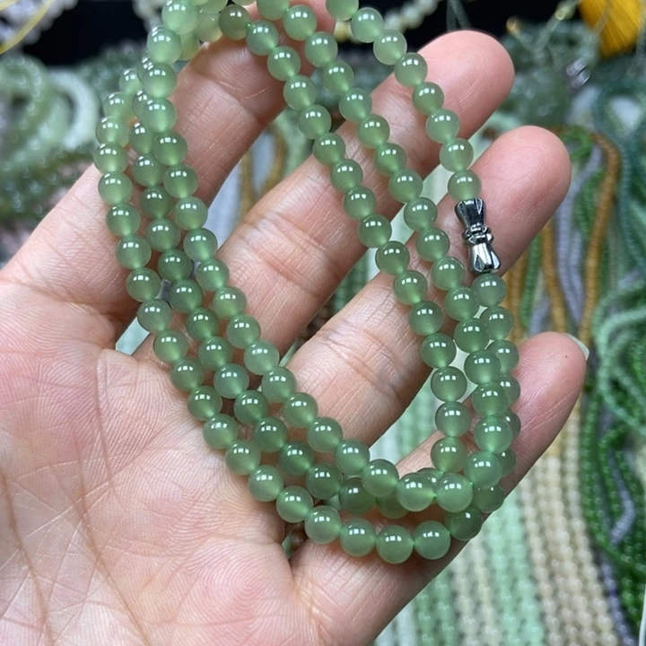 和田玉未镶嵌颈饰5