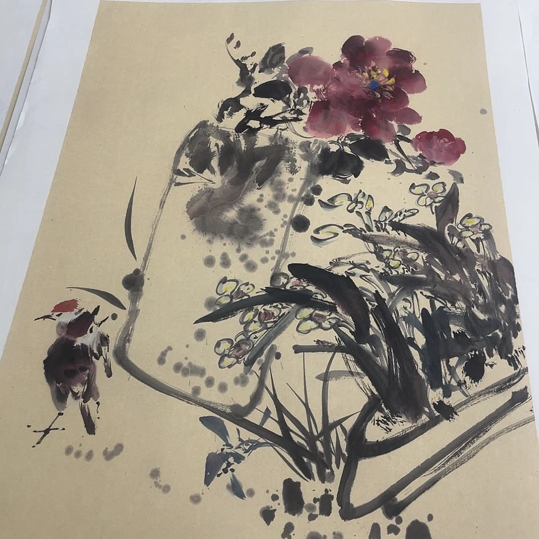 龙*菲姜奇老师花鸟作品