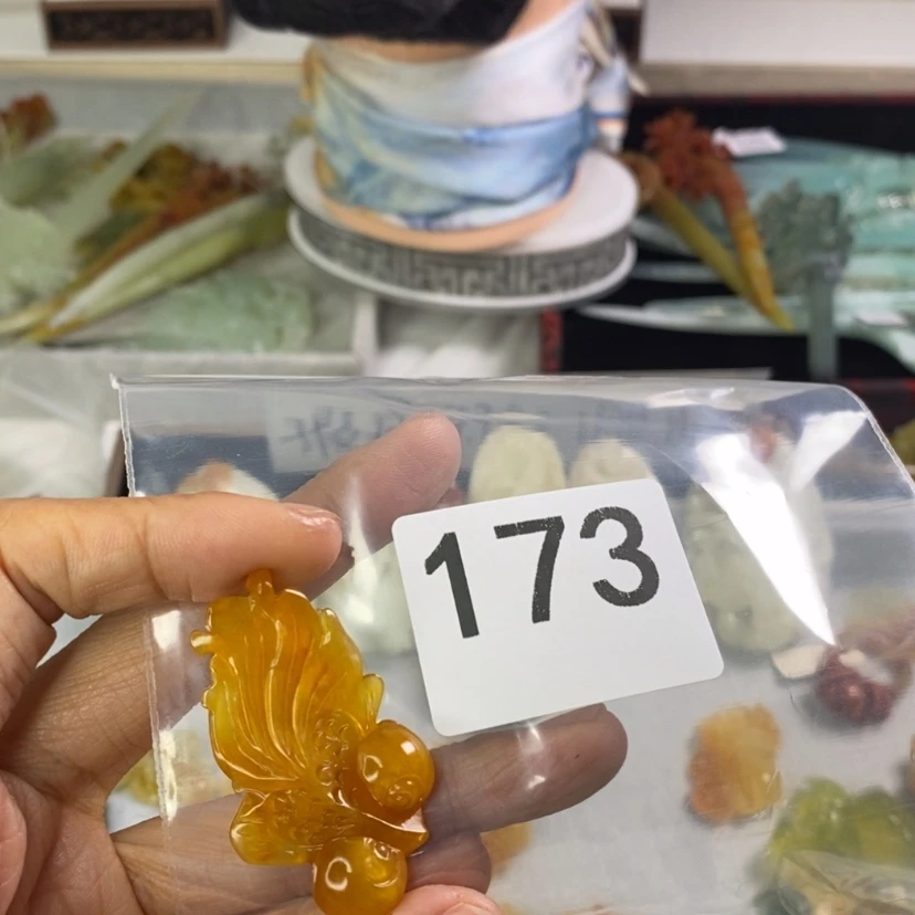 【闪购商品】岫玉发饰未镶嵌魈****！