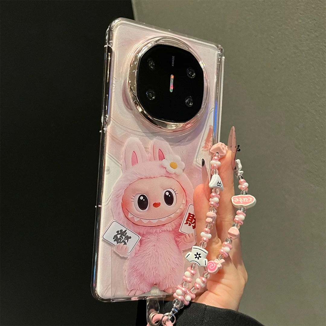 可爱小怪兽适用华为MateX6手机壳新款MateX5典藏版高级感MateX3