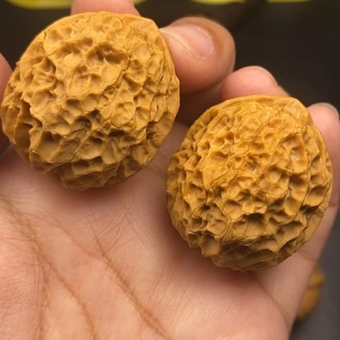 文玩核桃把件39尺珊瑚绣球
