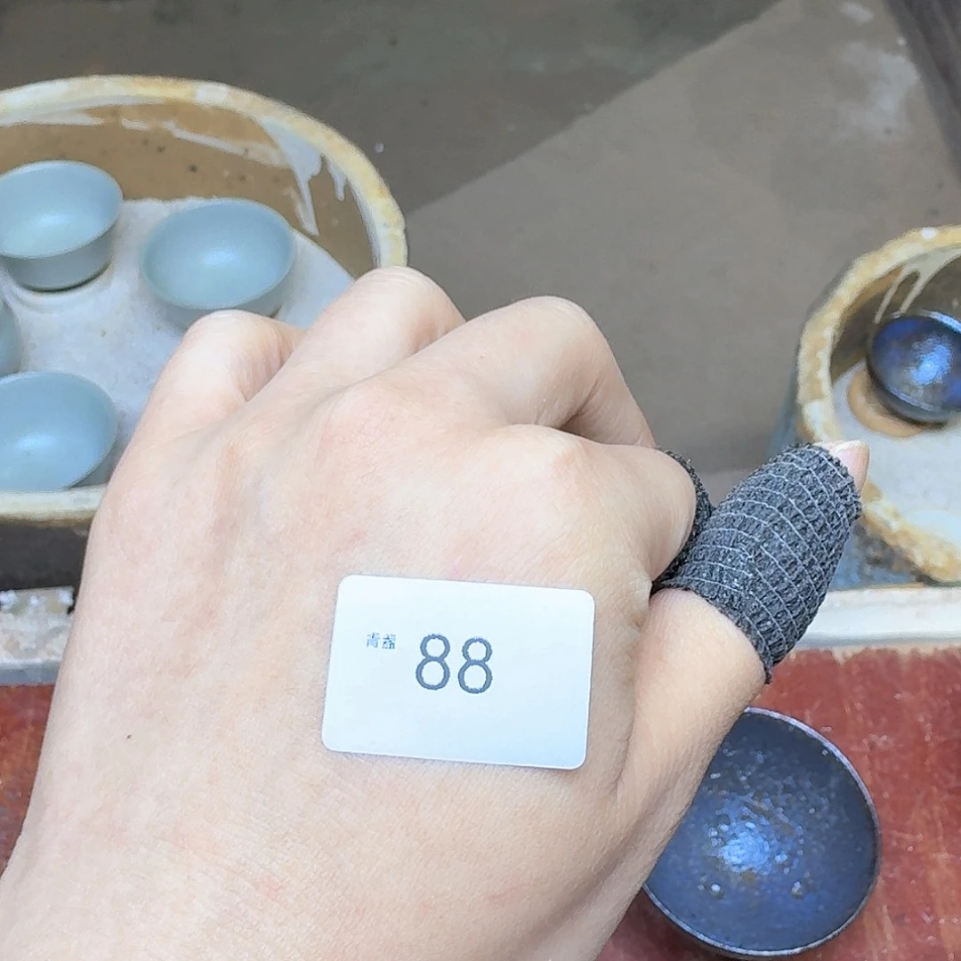 ****)茶盏88 福临号建盏薄胎柴烧