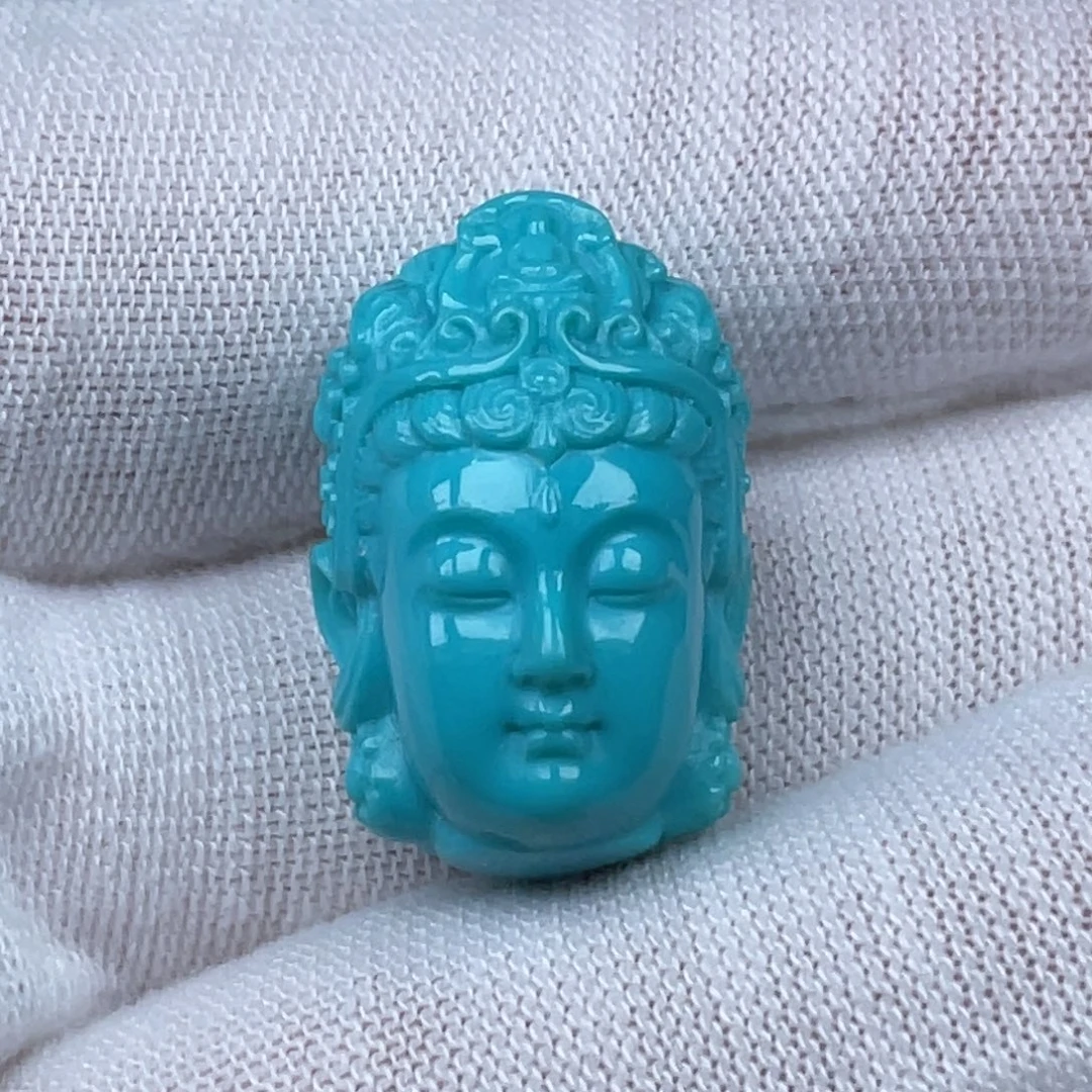 绿松石未镶嵌颈饰23✖️16✖️15mm