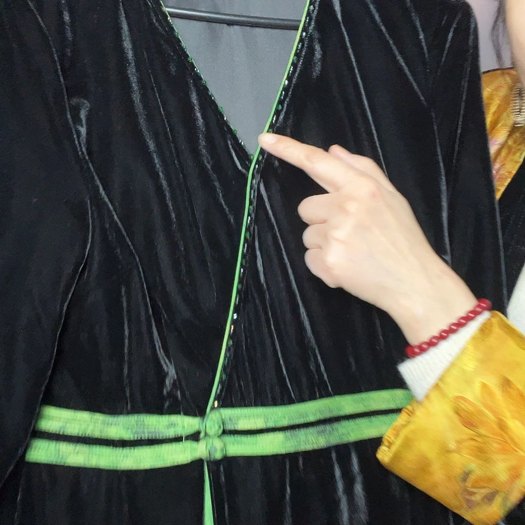 备注尺码金丝绒裙下