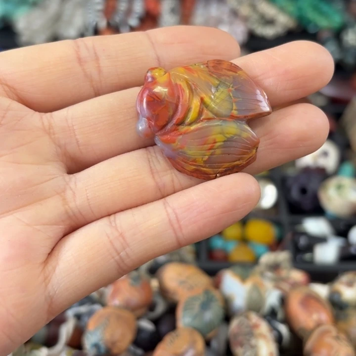 云***悄玛瑙/玉髓未镶嵌颈饰