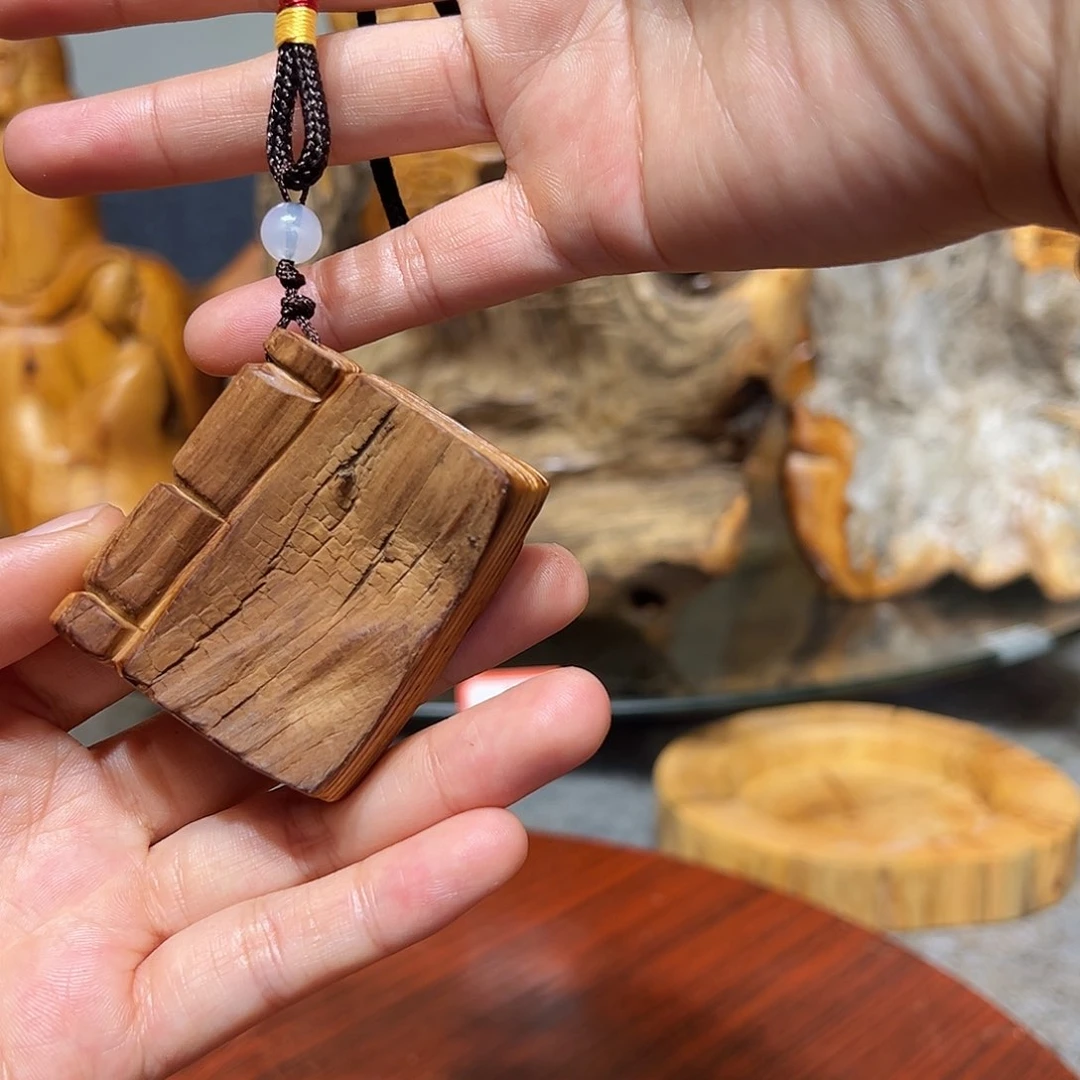 柏木（崖柏）崖柏木手把件摆件