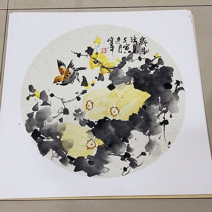 国画手写手绘作品150