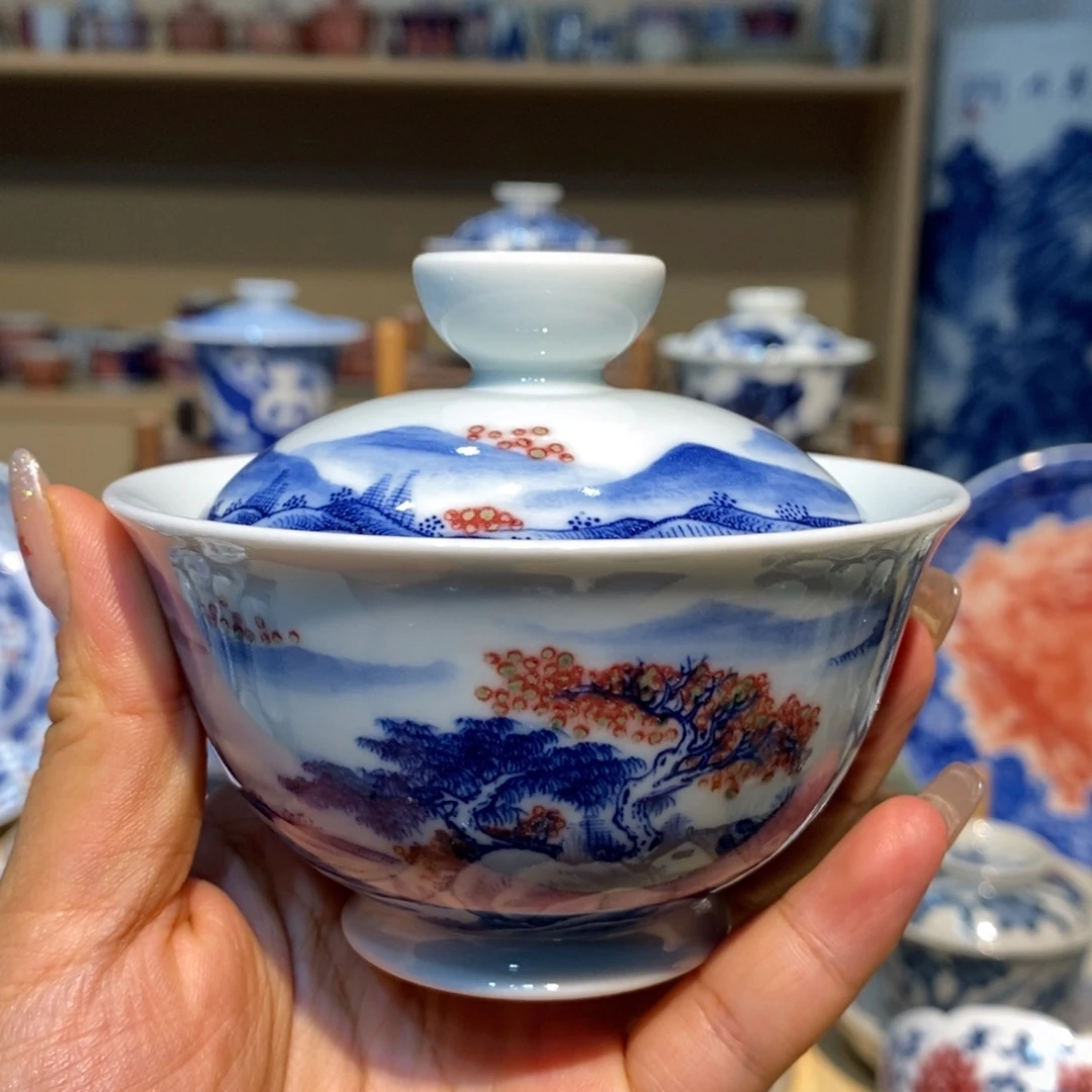景德镇陶瓷手工手绘